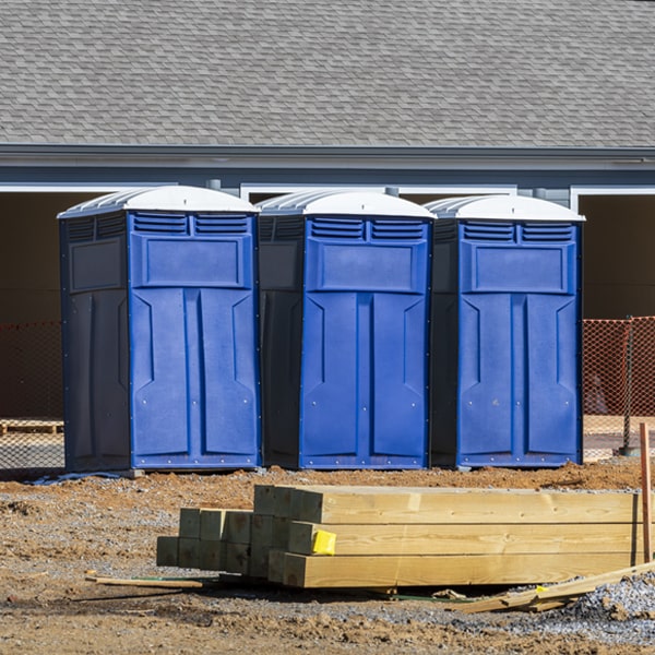 how do i determine the correct number of portable toilets necessary for my event in Woodbury